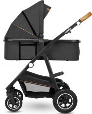 Дитячий візочок 3 в 1 Lionelo Amber Grey Graphite